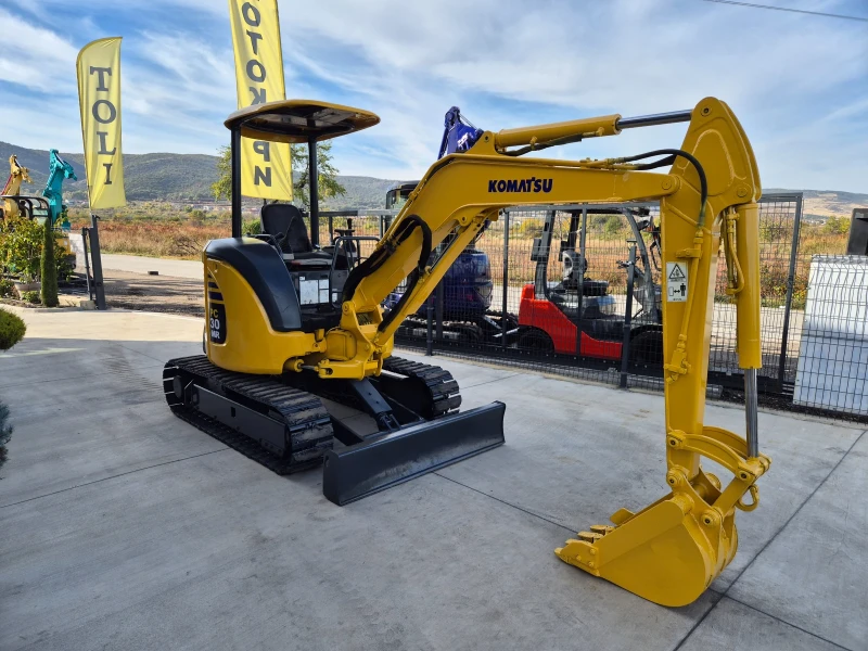 Багер Komatsu PC30MR / ИЗВОДИ ЗА ЧУК / 3 тонен / ПЕРФЕКТЕН !, снимка 6 - Индустриална техника - 52243889