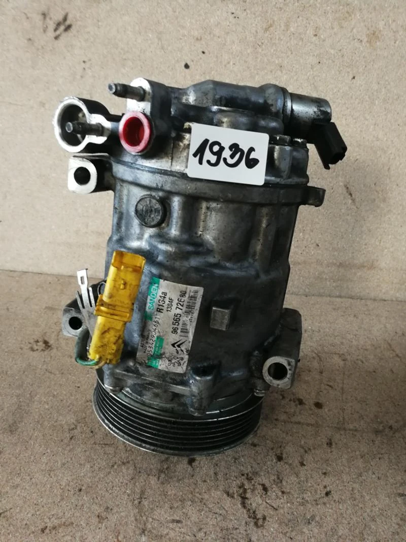 Компресор за климатик Citroen C5 Peugeot 407 607 - 1.8i,2.0i,2.2i 16v, снимка 1 - Части - 39838730