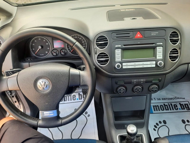 VW Golf Plus 1.6i 102 кс 157 х.км, снимка 9 - Автомобили и джипове - 47233779