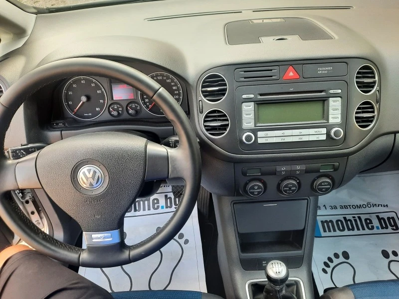 VW Golf Plus 1.6i 102 кс 157 х.км, снимка 9 - Автомобили и джипове - 47476800