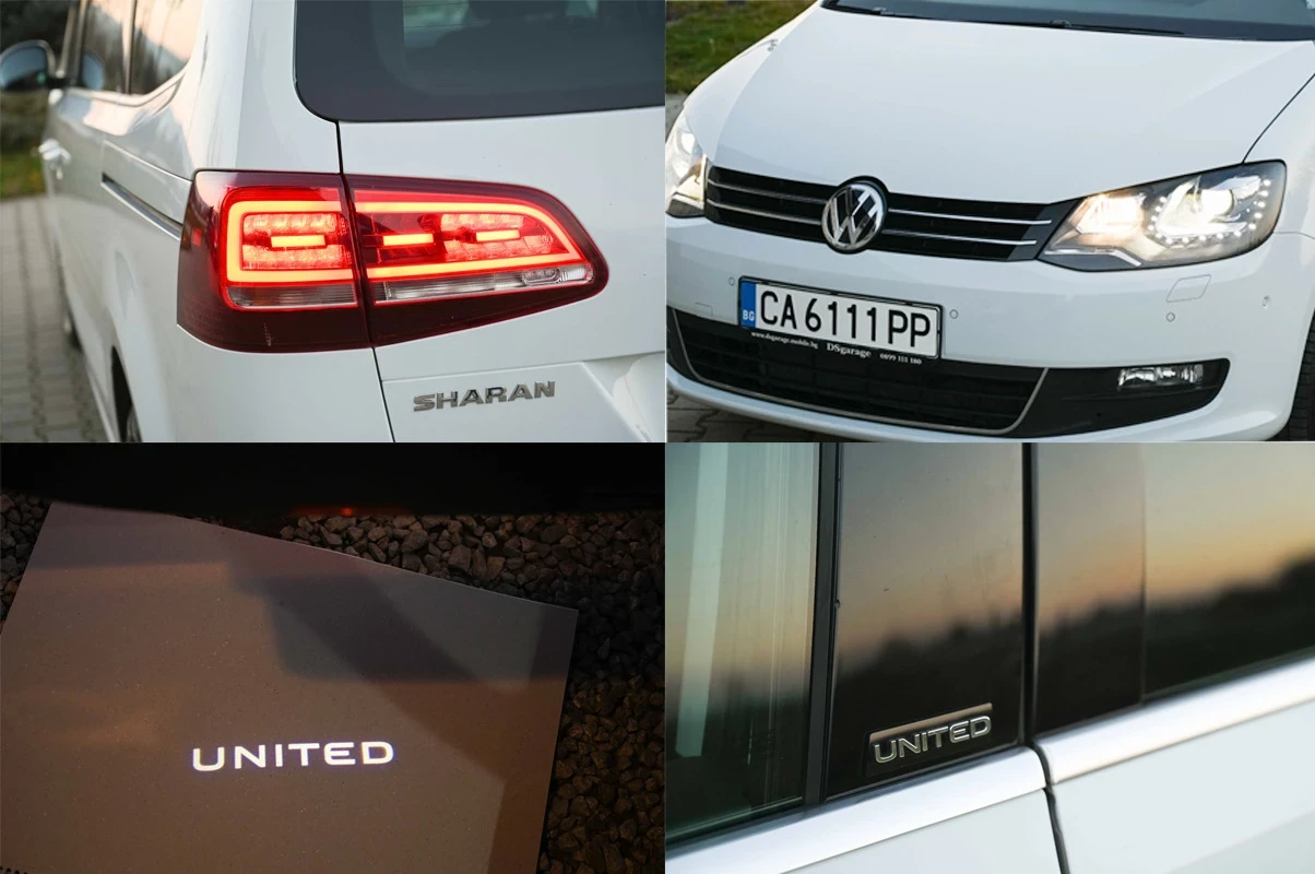 VW Sharan 2.0TDI* UNITED* LED* Камера* FULL* Germany - изображение 9