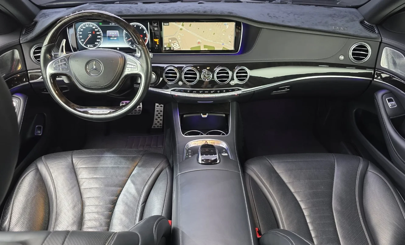 Mercedes-Benz S 500 63 AMG PACKAGE | 4MATIC | LONG | DVD , снимка 8 - Автомобили и джипове - 54932409