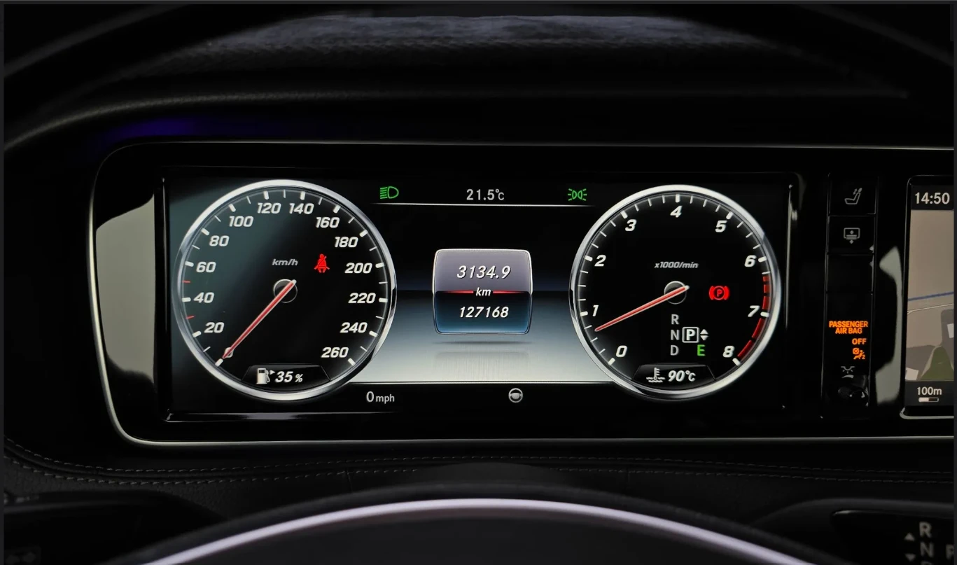 Mercedes-Benz S 500 63 AMG PACKAGE | 4MATIC | LONG | DVD , снимка 10 - Автомобили и джипове - 54932409