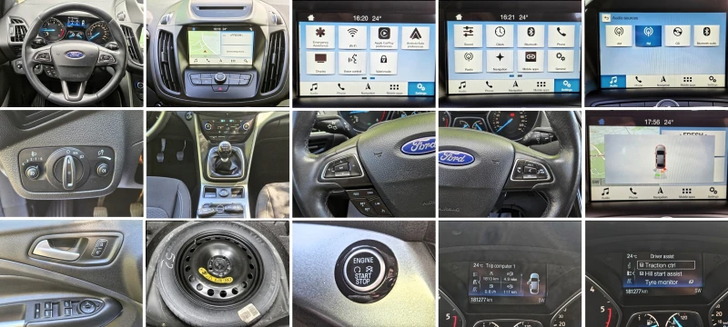 Ford Kuga 1.5D 120hp NAVI, снимка 11 - Автомобили и джипове - 51289793