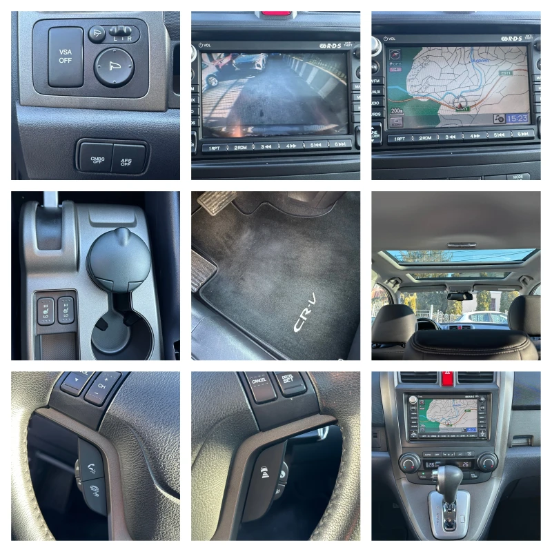 Honda Cr-v 2.2D-77000KM-EXECUTIVE-DIST-NAVI-PANO-AUTOMAT-КОЖА, снимка 15 - Автомобили и джипове - 53170035