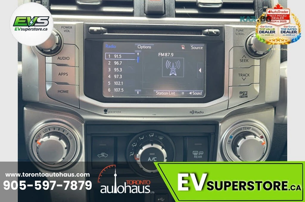 Toyota 4runner SR5 4WD/Камера/Подгрев/Нави/Кейлес, снимка 16 - Автомобили и джипове - 54573830