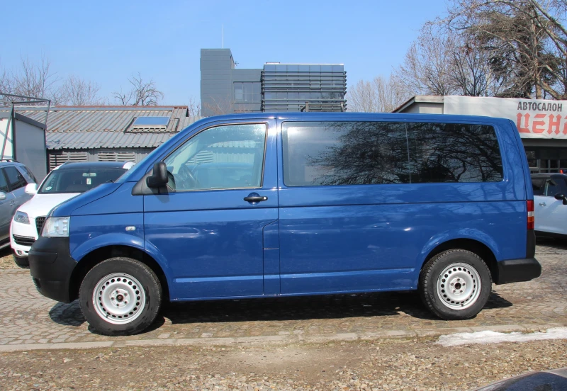 VW Transporter  2.5 TDI 7+ 1 МЕСТА 131 кс.     , снимка 9 - Бусове и автобуси - 49288569