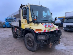 Mercedes-Benz UNIMOG U400 L самосвал снегорин 4х4, снимка 2