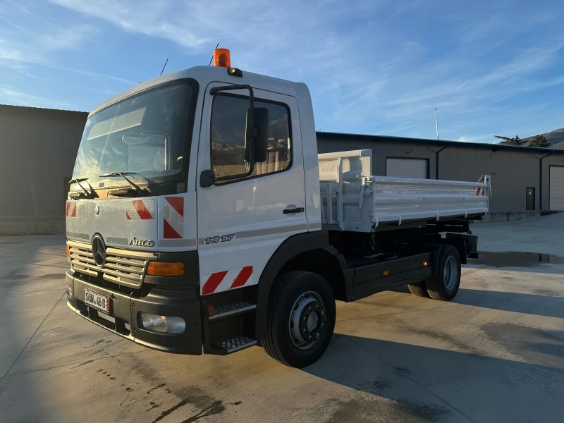 Mercedes-Benz Atego 1317* 11990кг.* Тристранен самосвал* Топ състояние, снимка 17 - Камиони - 53089516