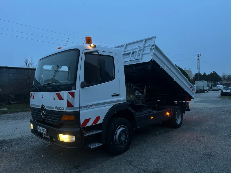 Mercedes-Benz Atego 1317* 11990кг.* Тристранен самосвал* Топ състояние