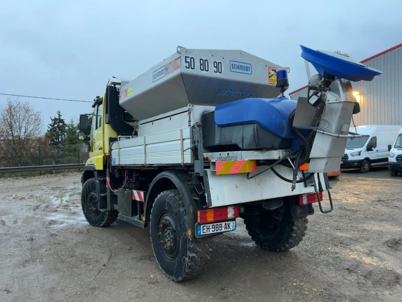Mercedes-Benz UNIMOG U400 L самосвал снегорин 4х4, снимка 6 - Камиони - 53091908