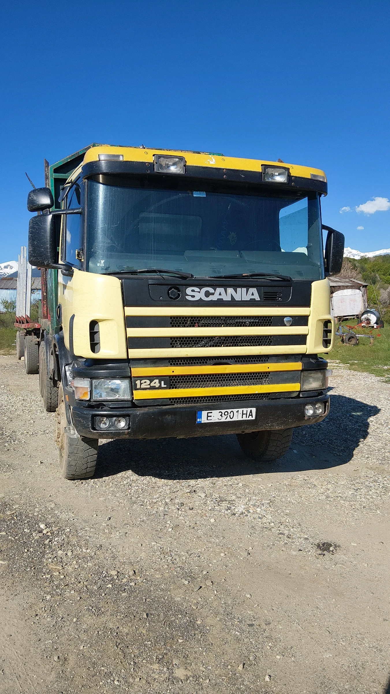 Scania 124 SCANIA 124L 420 6X6