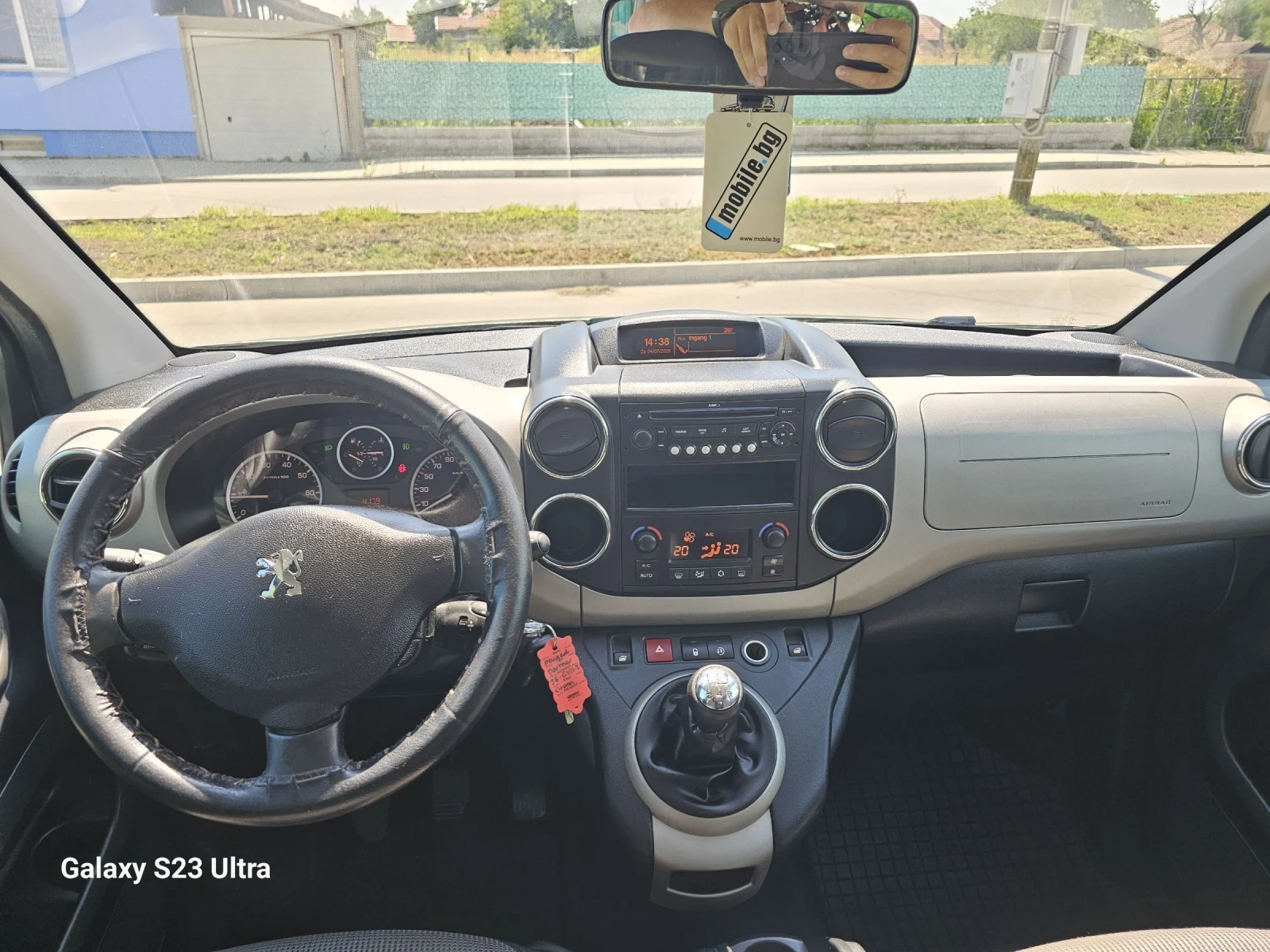 Peugeot Partner 1.6i/109ks/ToP, снимка 11 - Автомобили и джипове - 55155341