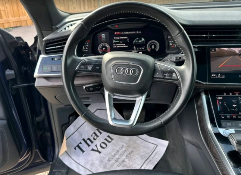 Audi Q8 3.0T S-LINE ХЕД-ЪП MATRIX 360* , снимка 12 - Автомобили и джипове - 52265925