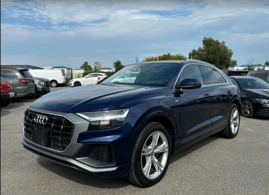 Audi Q8 3.0T S-LINE ХЕД-ЪП MATRIX 360* , снимка 1