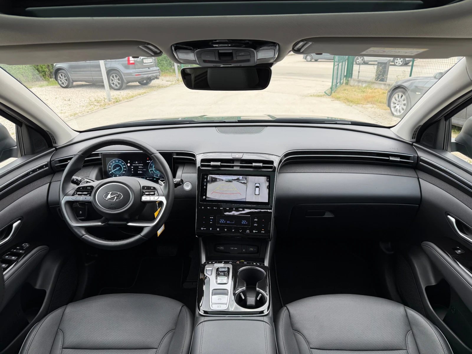 Hyundai Tucson 1.6 T-GDI/MHEV/ HTRAC 4x4 + Швейцария+ , снимка 13 - Автомобили и джипове - 54484088