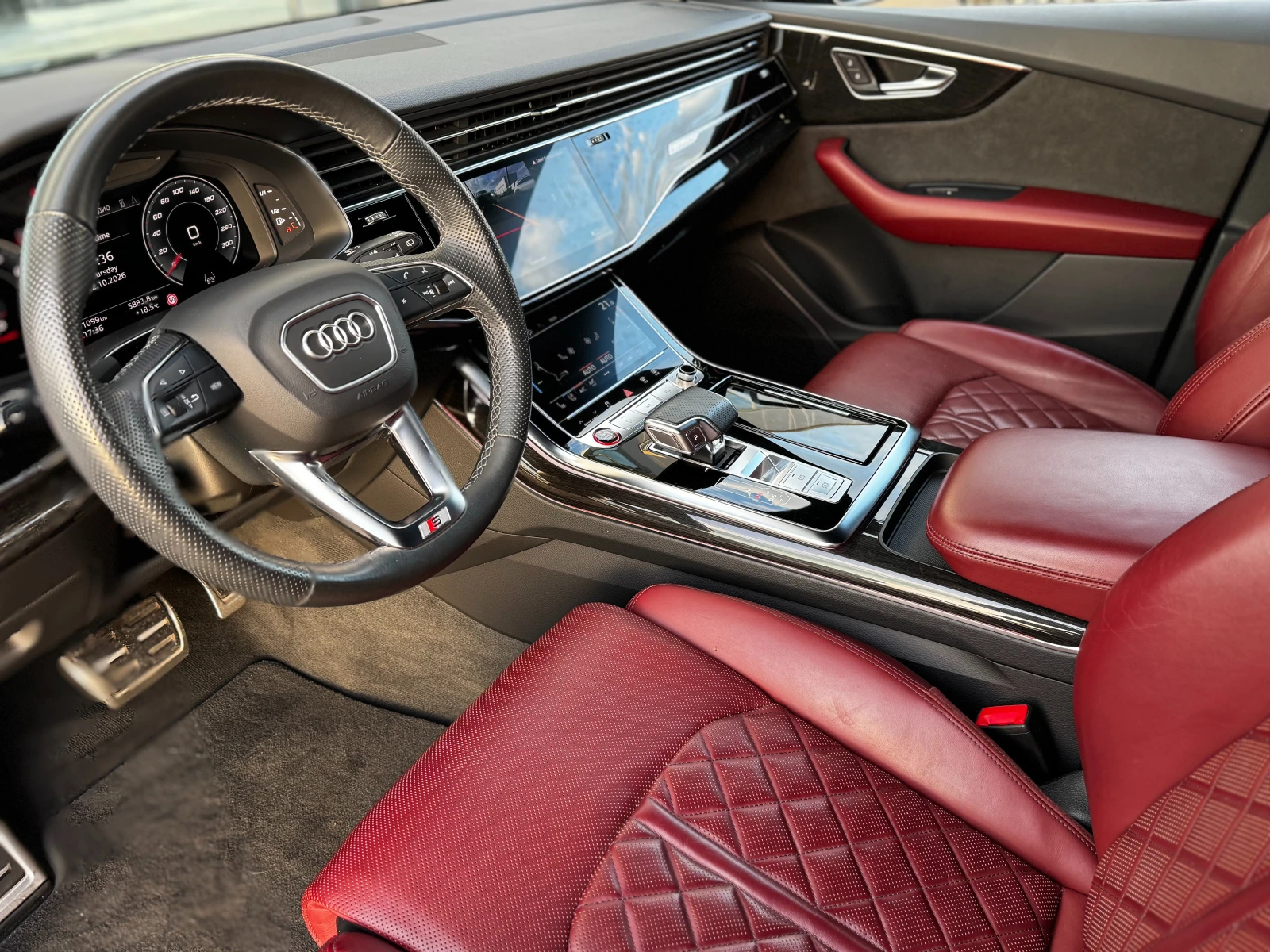 Audi SQ8 / 4.0TFSI / Distronic / Sport Seats / 360 /  | Mobile.bg � ����������� 9