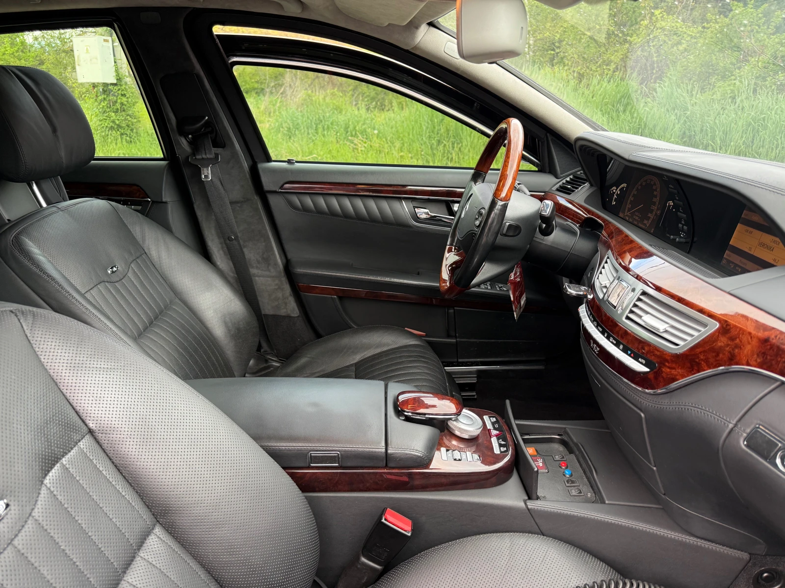 Mercedes-Benz S 600 БРОНИРАН* VR9* СЕРВИЗ* ЛИЗИНГ* , снимка 9 - Автомобили и джипове - 54527758
