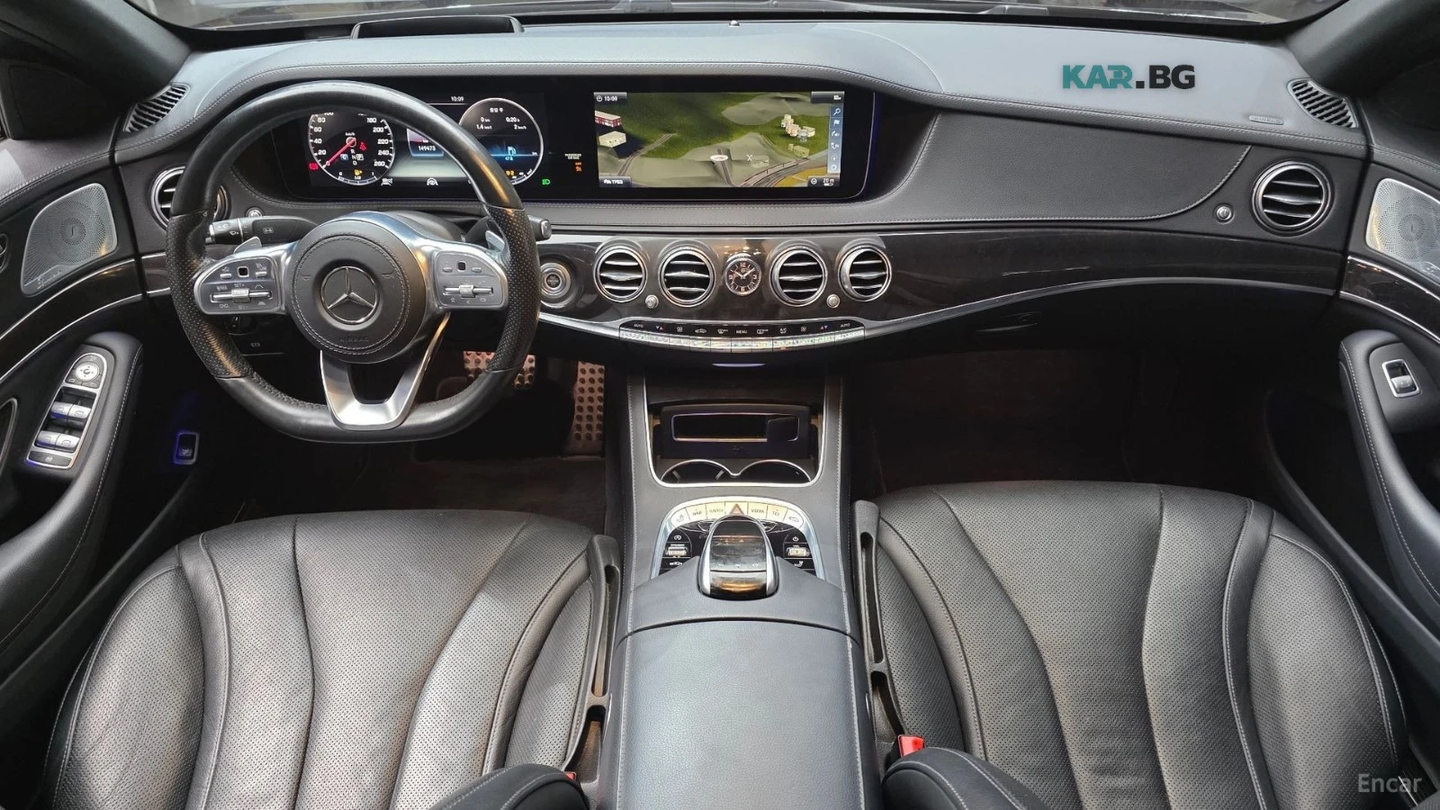 Mercedes-Benz S 350 4MATIC* HUD* 360* КОЖА* ОБДУХ* НАВИ* ПАНО, снимка 6 - Автомобили и джипове - 55962208