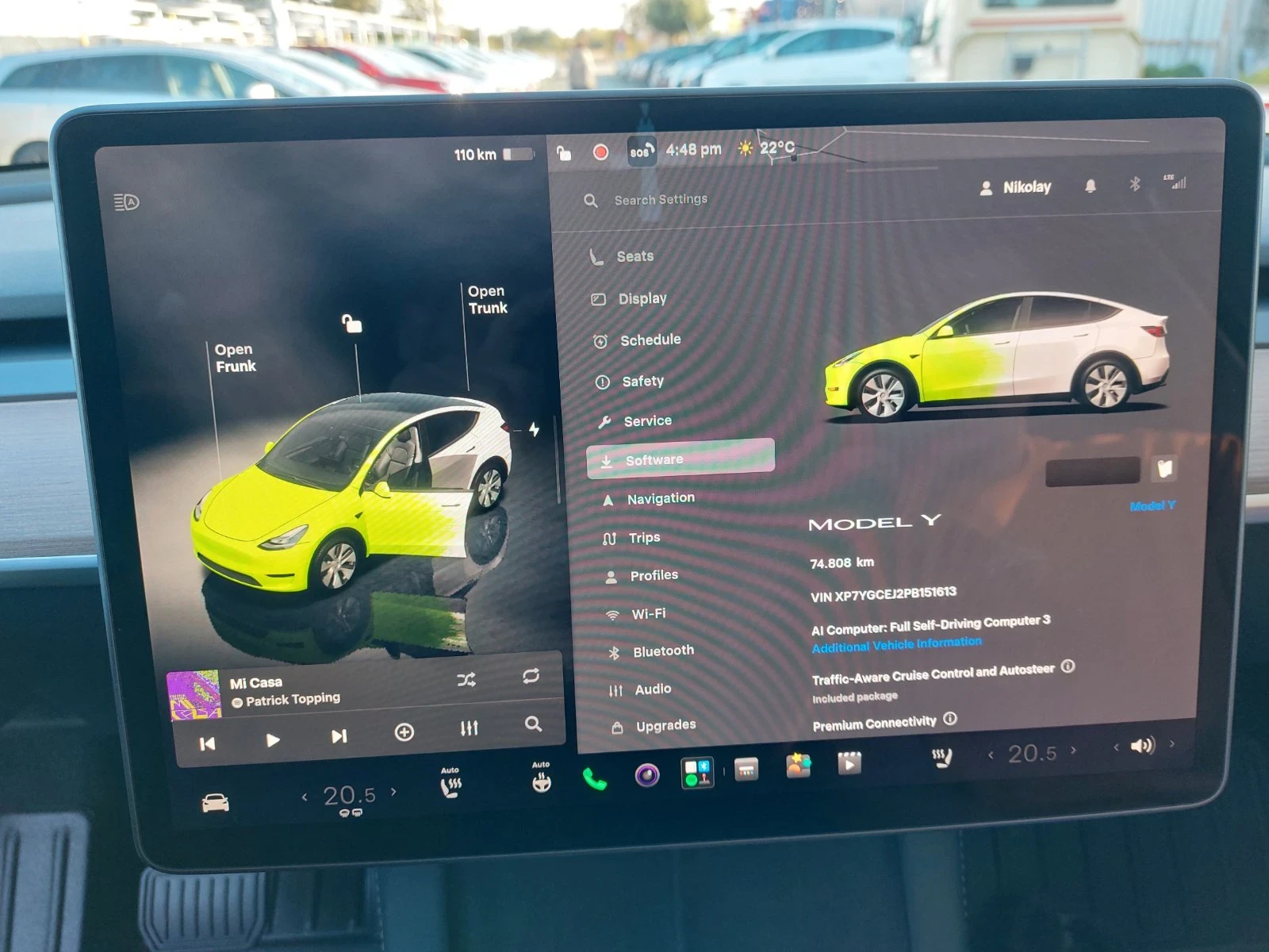 Tesla Model Y RWD LFP, снимка 8 - Автомобили и джипове - 56607983