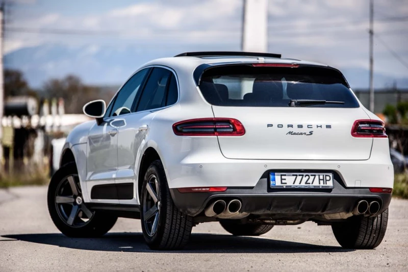 Porsche Macan S 3.0 V6 - Обслужена - ТОP състояние, снимка 3 - Автомобили и джипове - 52530579