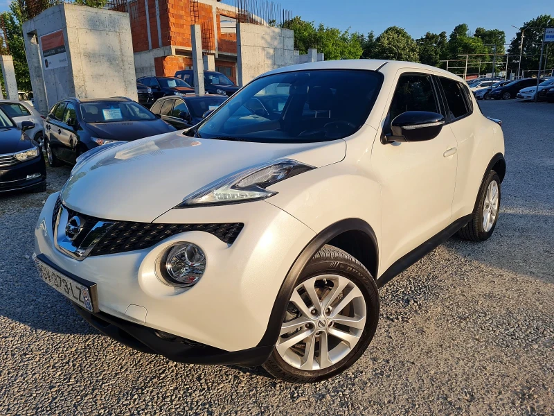 Nissan Juke 1.5dci-110kc/6ck/БЯЛА ПЕРЛА/НАВИ/СЕРВ.ИСТОРИЯ