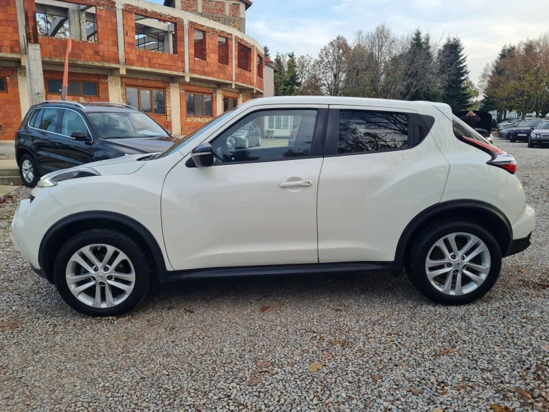 Nissan Juke 1.5dci-110kc/6ck/БЯЛА ПЕРЛА/НАВИ/СЕРВ.ИСТОРИЯ, снимка 8 - Автомобили и джипове - 50591261