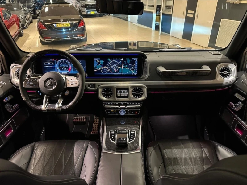 Mercedes-Benz G 63 AMG EDITION 1= CARBON PACK= BURMESTER= MASSAGE= , снимка 10 - Автомобили и джипове - 53527401