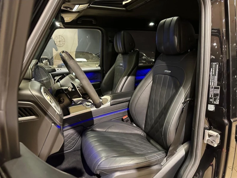 Mercedes-Benz G 63 AMG EDITION 1= CARBON PACK= BURMESTER= MASSAGE= , снимка 8 - Автомобили и джипове - 53527401