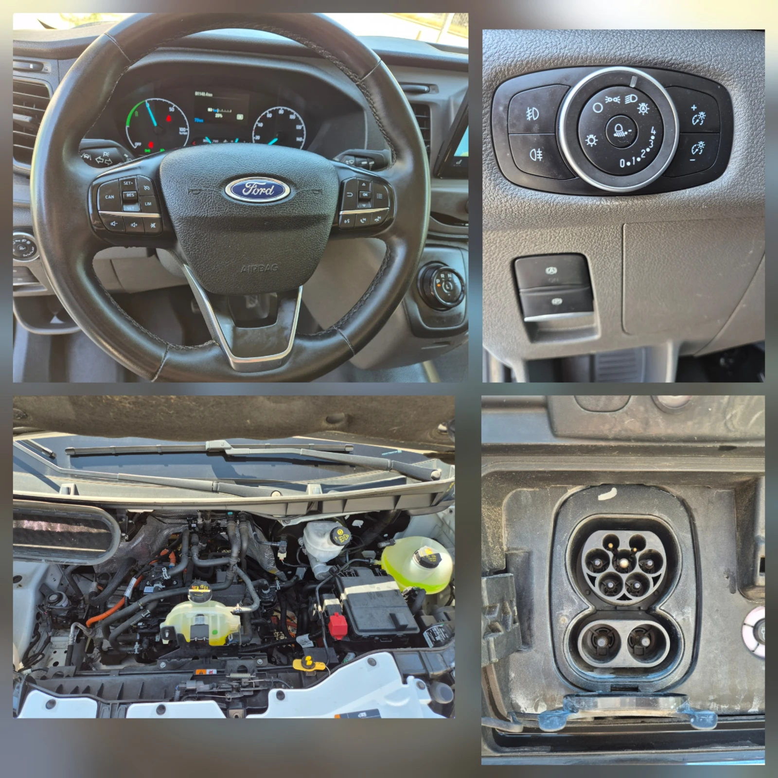 Ford Transit ELECTRIC-75 KW-184 K.S-L3-H2, снимка 14 - Бусове и автобуси - 54868802