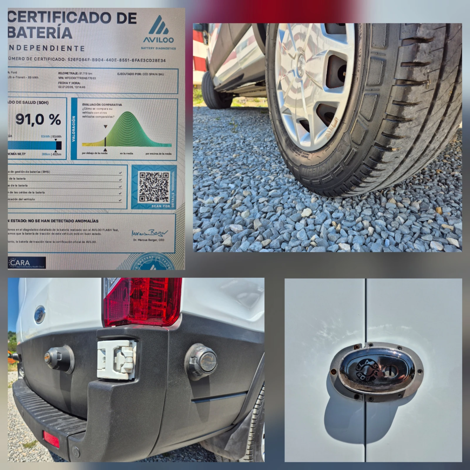 Ford Transit ELECTRIC-75 KW-184 K.S-L3-H2, снимка 15 - Бусове и автобуси - 54868802