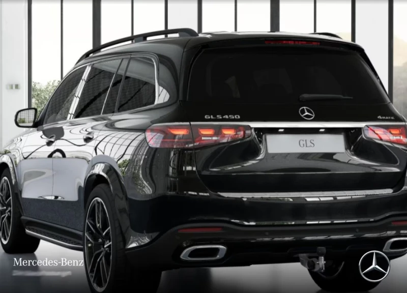 Mercedes-Benz GLS 450 4MATIC/367HP/AMG/7S/NIGHT/PANO/360/HUD/MEMO/424g, снимка 4 - Автомобили и джипове - 51989319
