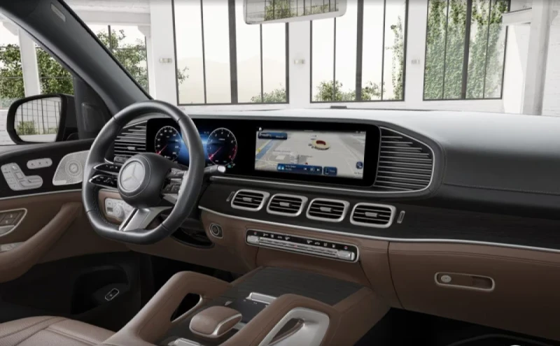 Mercedes-Benz GLS 450 4MATIC/367HP/AMG/7S/NIGHT/PANO/360/HUD/MEMO/424g, снимка 9 - Автомобили и джипове - 51989319