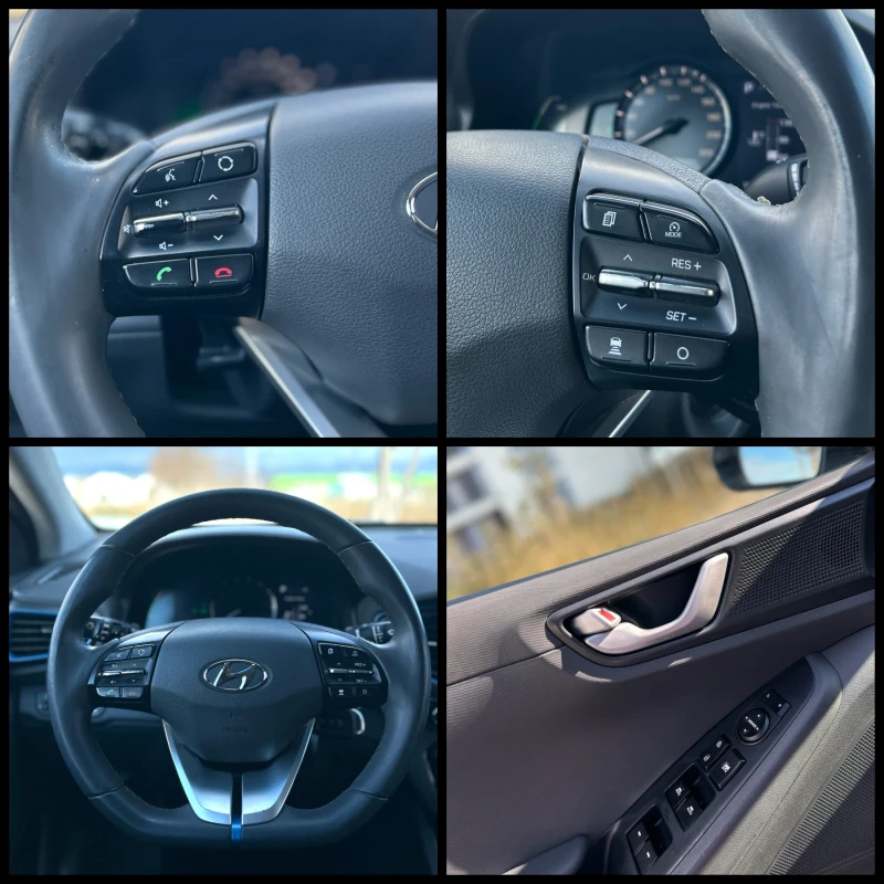 Hyundai Ioniq Hybrid* 1.6Kappa* Full led, снимка 13 - Автомобили и джипове - 53453614