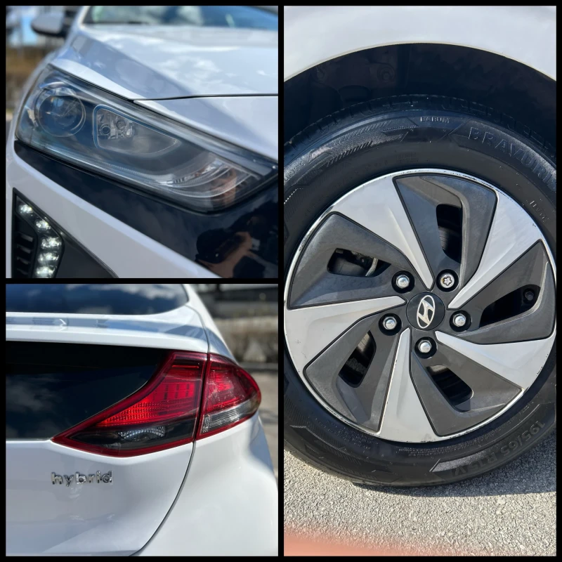 Hyundai Ioniq Hybrid* 1.6Kappa* Full led, снимка 15 - Автомобили и джипове - 53453614