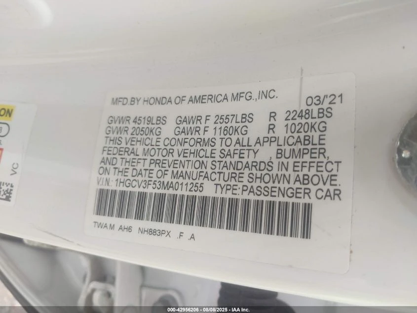 Honda Accord 2.0L I-4 DOHC, VVT, 143HP Front Wheel Drive | Mobile.bg   14