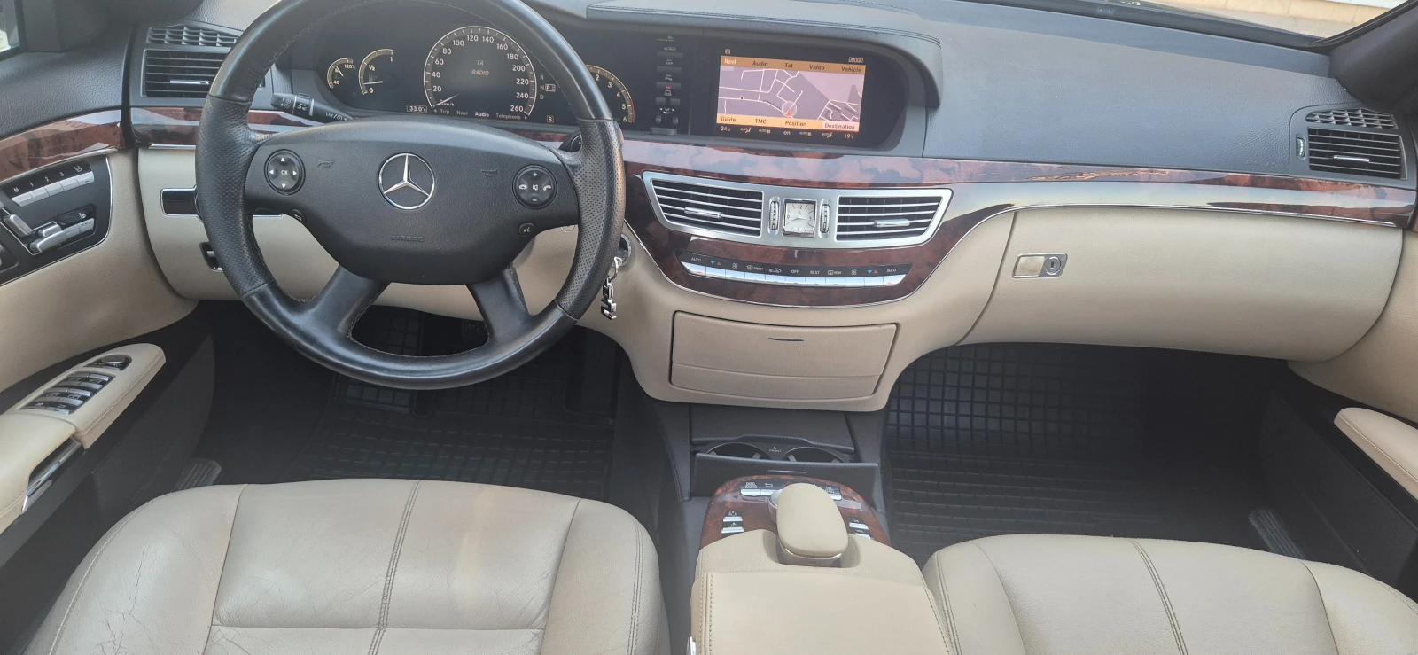 Mercedes-Benz S 320 3.2cdi* 7gТроник* ФУЛ* AMG пакет* , снимка 4 - Автомобили и джипове - 55245238