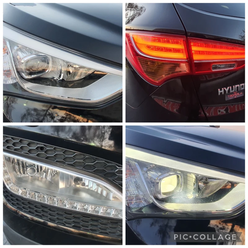Hyundai Santa fe 2, 2 CRDI A-T 4WD STILE 156хил.км., снимка 13 - Автомобили и джипове - 52410618