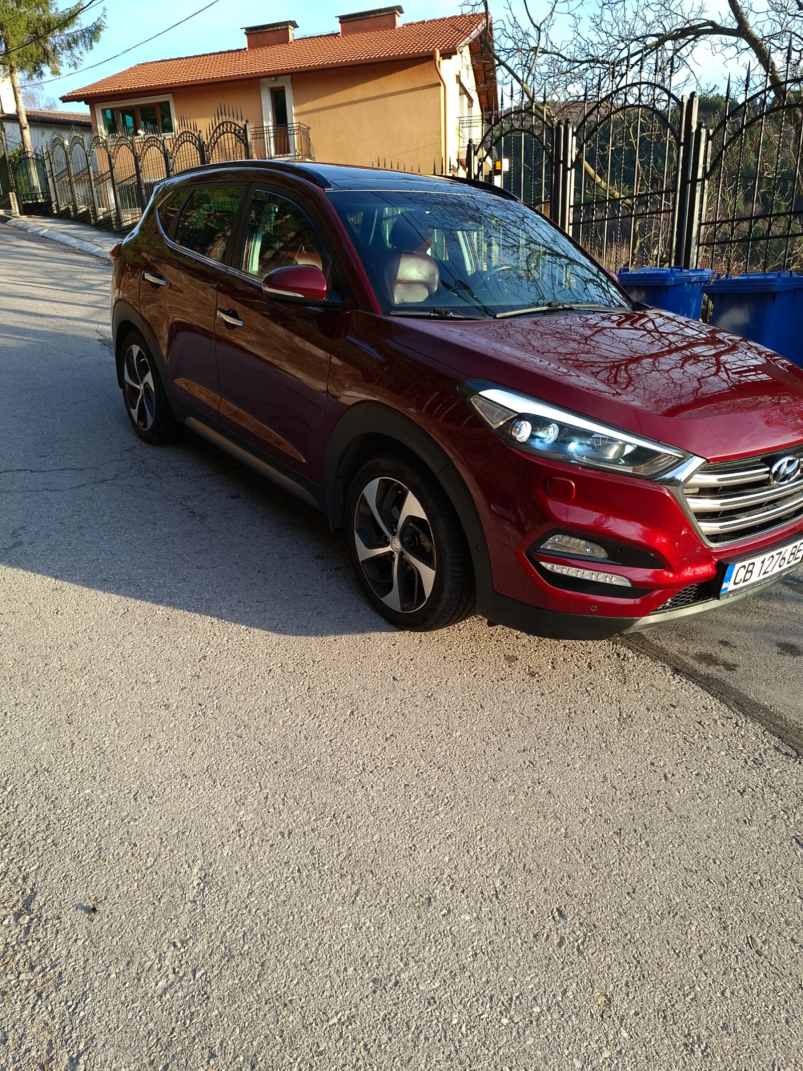 Hyundai Tucson  Bсички екстри, 4х4, Панорама, Обдухване