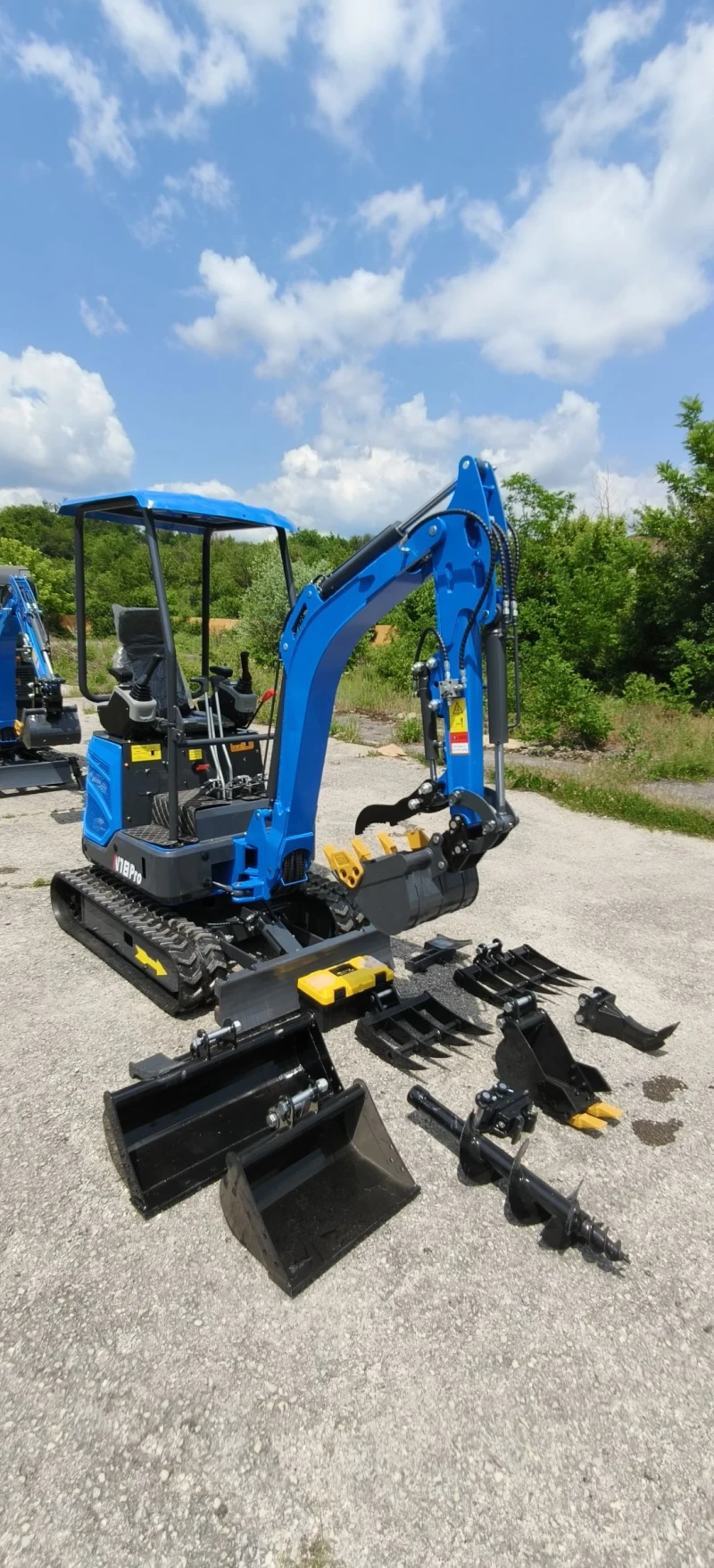 Багер Yanmar  VSN N18-PRO-YANMAR  Чисто НОВ   , снимка 14 - Индустриална техника - 50659608