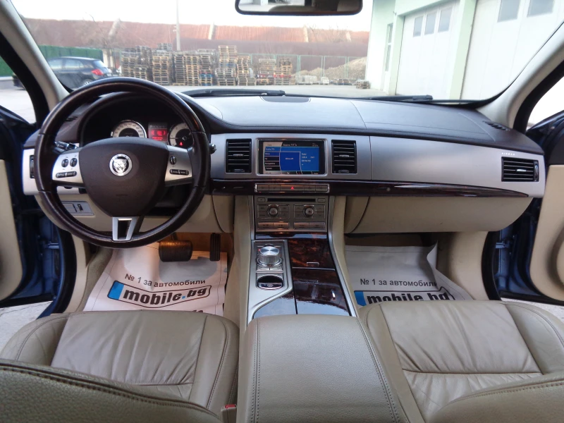 Jaguar Xf 2.7-V6HDI-KOJA-NAVI-AVTOMAT-LIZING, снимка 13 - Автомобили и джипове - 53019884