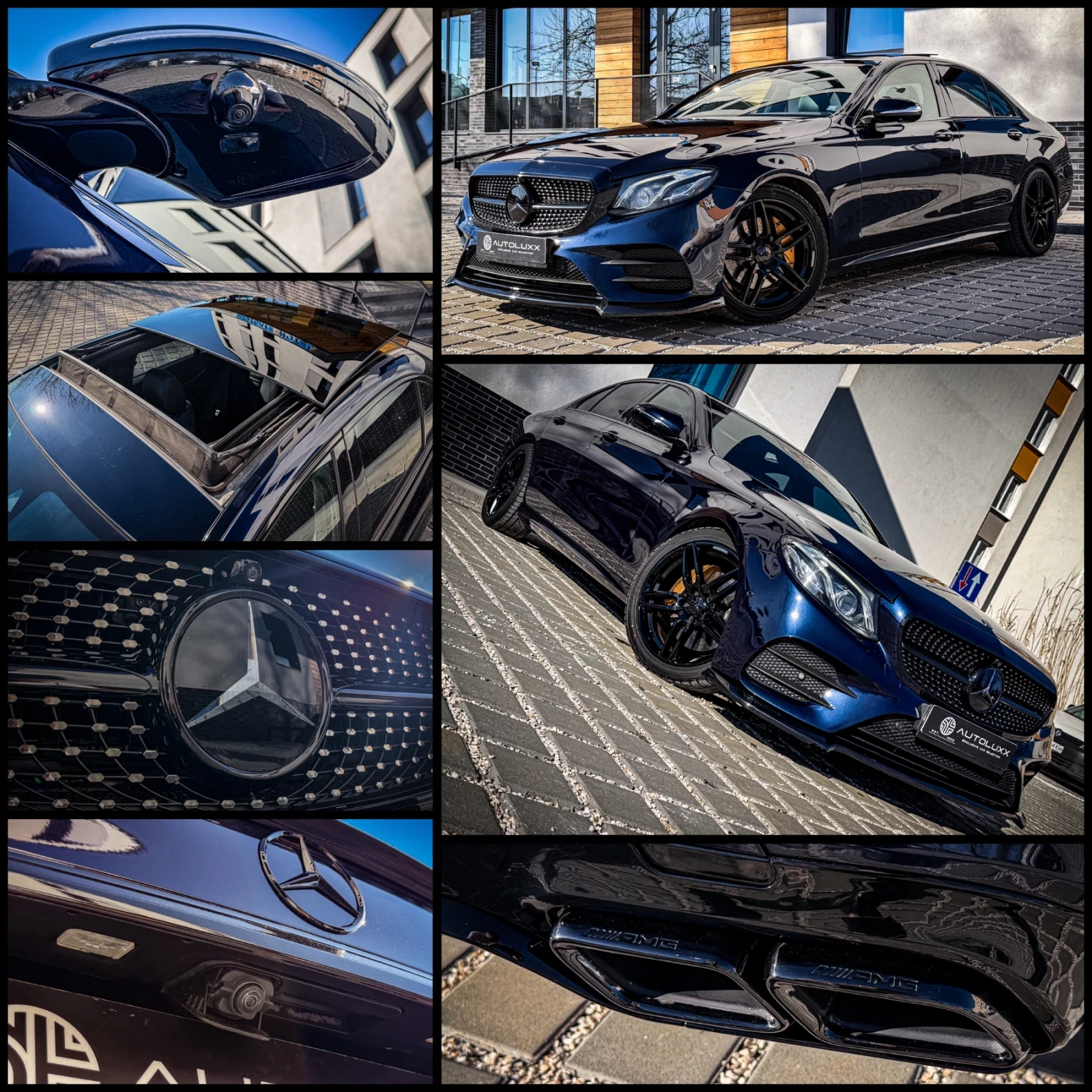 Mercedes-Benz E 220  d/AMG BLACK/360/PANO/BURM/DIGITAL/FULL/MULTIBEAM | Mobile.bg � ����������� 17