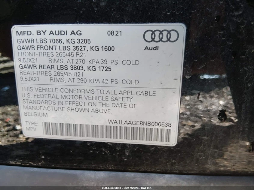 Audi E-Tron Premium Plus Quattro, снимка 9 - Автомобили и джипове - 55533394