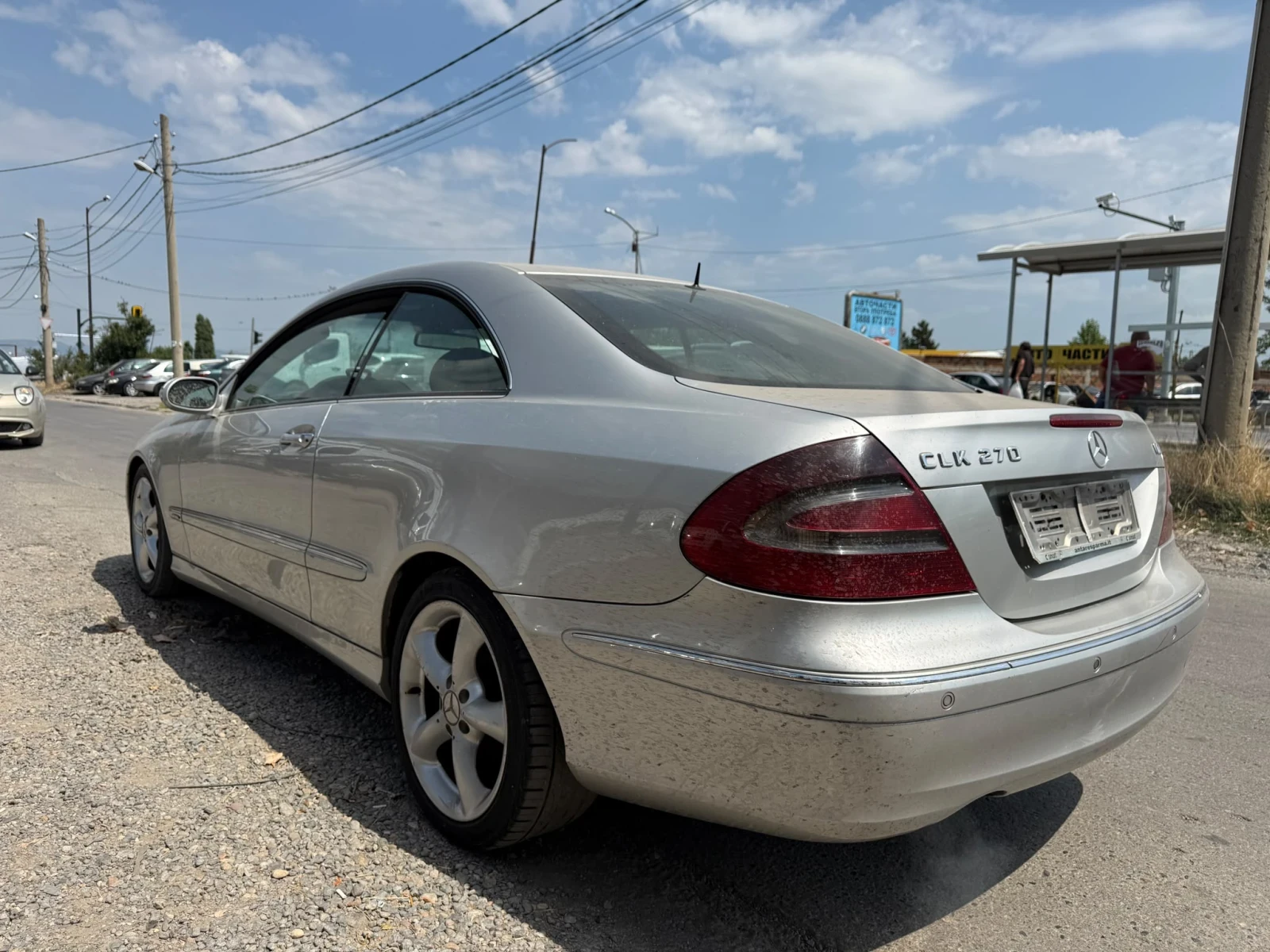 Mercedes-Benz CLK 270CDI EURO4 , снимка 4 - Автомобили и джипове - 55655351