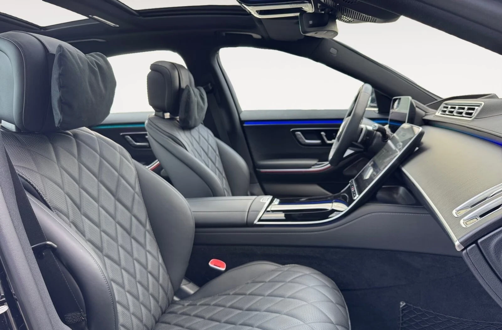 Mercedes-Benz S 500 AMG / LONG / BURM / PANO / MULTIBEAM / PANO/ 360 /, снимка 14 - Автомобили и джипове - 55886566