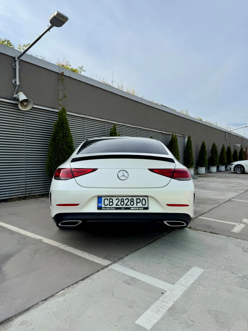 Mercedes-Benz CLS 400 AMG| ВЪЗДУШНО| BURMESTER| ОБДУХВАНЕ| Силвър Стар, снимка 10 - Автомобили и джипове - 52205386