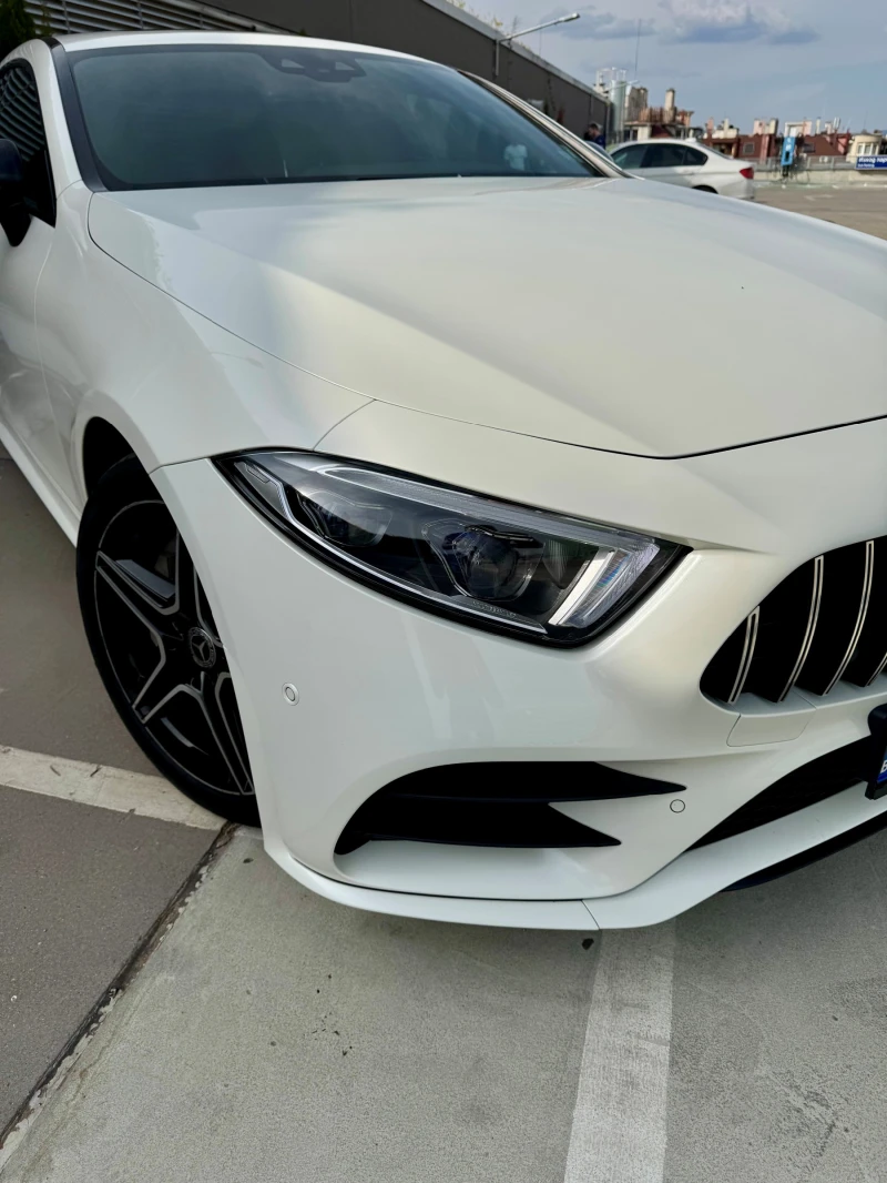Mercedes-Benz CLS 400 AMG| ВЪЗДУШНО| BURMESTER| ОБДУХВАНЕ| Силвър Стар, снимка 11 - Автомобили и джипове - 52205386