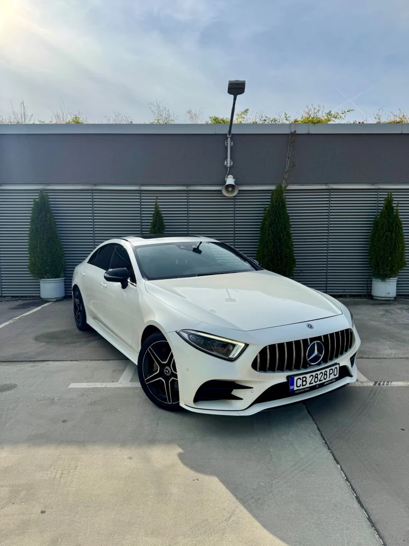 Mercedes-Benz CLS 400 AMG| ВЪЗДУШНО| BURMESTER| ОБДУХВАНЕ| Силвър Стар, снимка 3 - Автомобили и джипове - 52205386