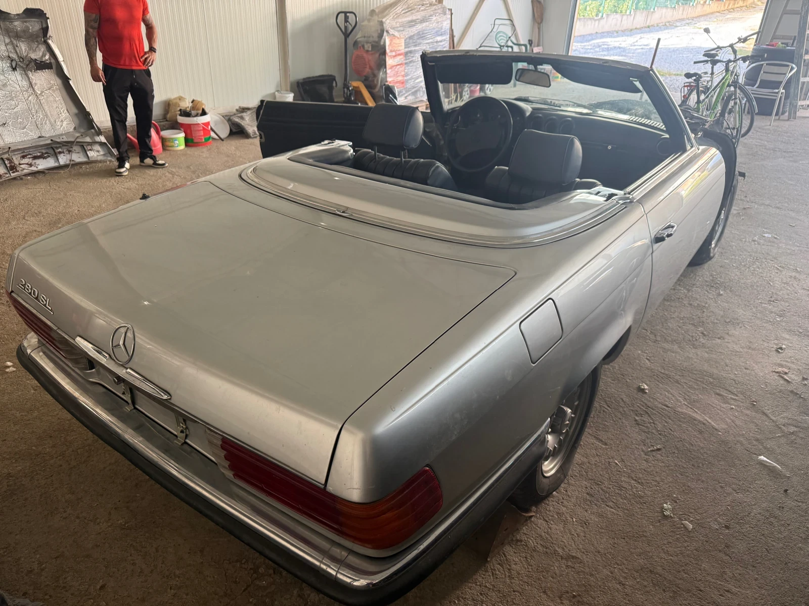 Mercedes-Benz SL 280 R107, снимка 3 - Автомобили и джипове - 56059602