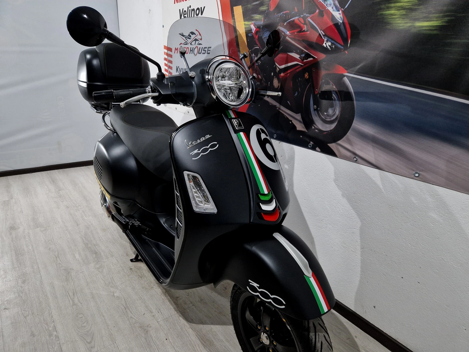 Vespa GTS Super 300cc 2023г.!6873км!Hoв!, снимка 13 - Мотоциклети и мототехника - 52506321